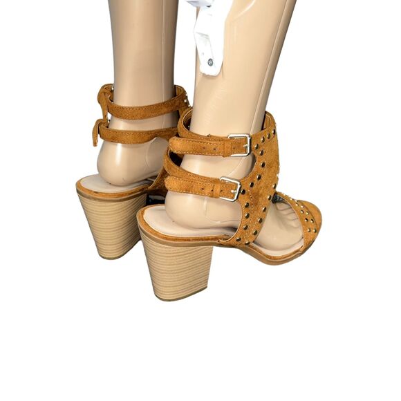 Soda from Buckle Womens High Heel Sandals Faux Leather Studded Strappy Size 9 - Picture 2 of 13
